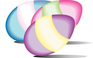 Three Elegant Eggs
