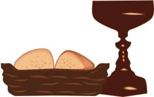 Brown Holy Communion Clipart