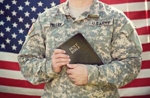 Pray for the USA Religious Stock Photo