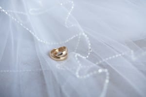 Wedding Bands Religious Stock Photo