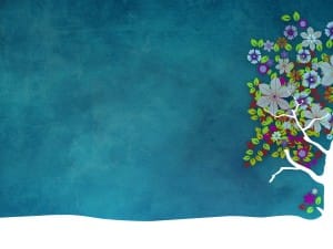 Flowering Tree Worship Backgrounds