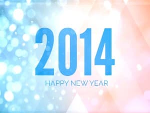 2014 Happy New Year Background Slides