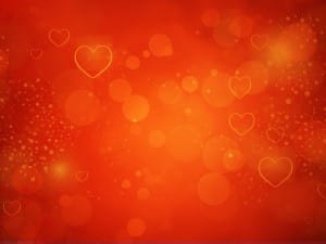 Hearts Love Valentines Day Worship Background