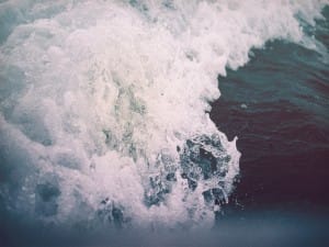 Crashing Waves Water Worship Background