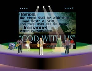 Modern Church Stage
