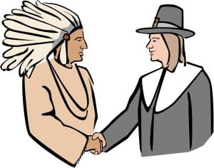 Thanksgiving Handshake Clipart