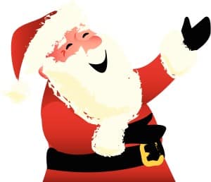 Santa Claus Ho Ho Hoing
