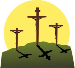 Crucifixion in Three Colors