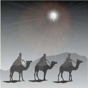 Three Magi and the Natal Star