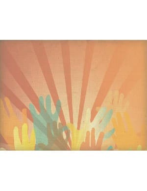 Hands and Rays of Light