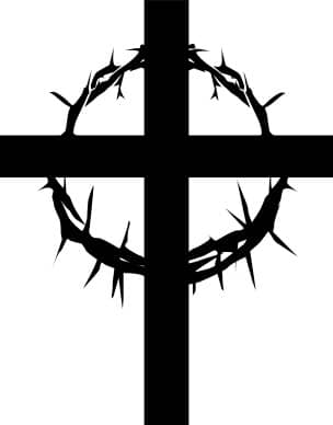 Cross with Ring of Thorns