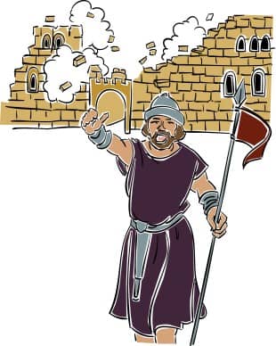 Joshua at the Battle of Jericho