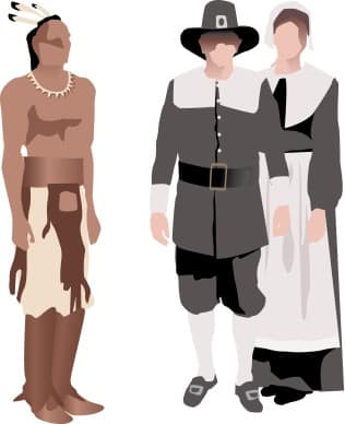 Native American and Pilgrim Symbolic