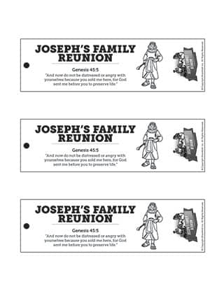 Genesis 42: Joseph's Family Reunion - Bookmarks