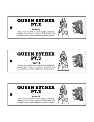 Queen Esther pt.3: Bookmarks