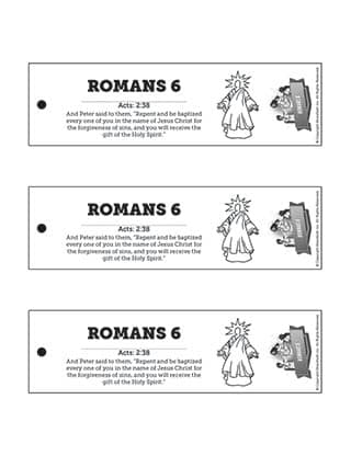 Romans 6: Bookmarks