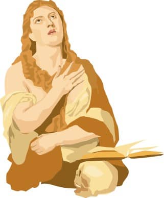 Mary Magdalene in the Presence of Jesus