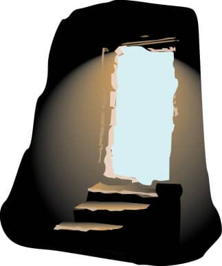 Light Streaming into the Open Tomb