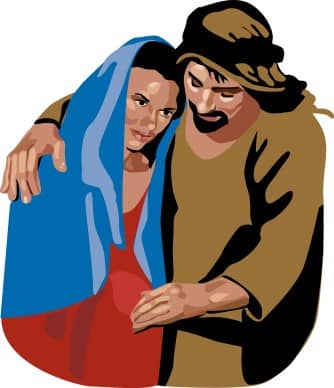 Mary and Joseph Portrait