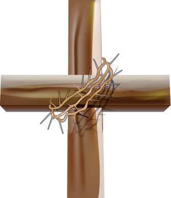 Crown of Thorns Cross Clipart