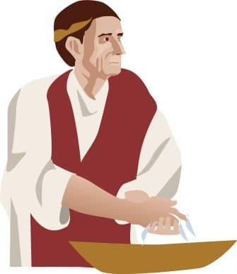 Pilate Washes his Hands