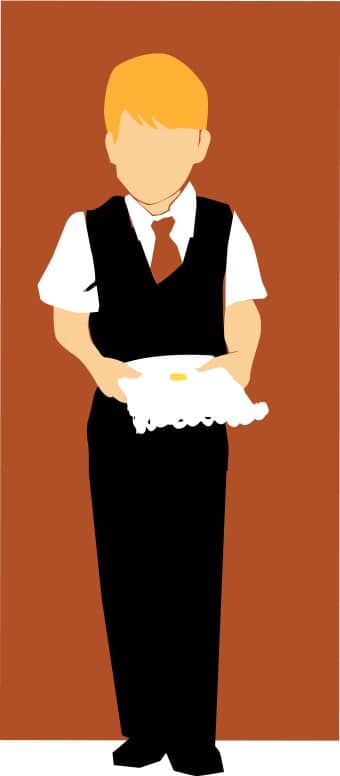 Rectangle Background Ring Bearer