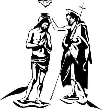 Jesus and John the Baptist