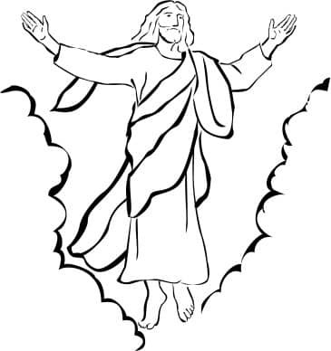 Ascension of Our Lord Christian Clipart