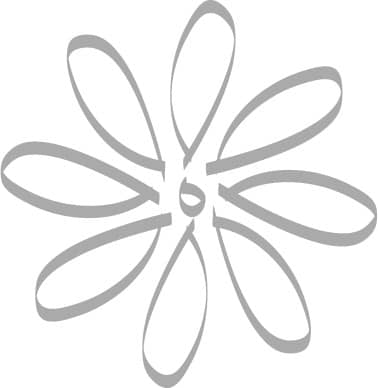Twirling Flower Petals Design