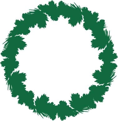 Dark Green Wreath