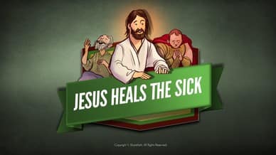 Jesus Heals The Sick Bible Video For Kids