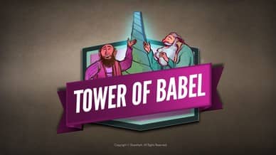 Tower of Babel Bible Story For Kids Video