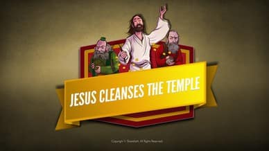 Matthew 21 Jesus Cleanses the Temple Bible Video For Kids