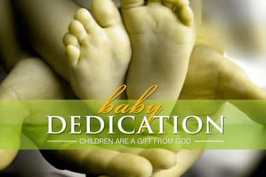 Baby Dedication Christian Video Loop