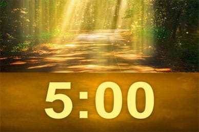 Worship Video Countdown Timer