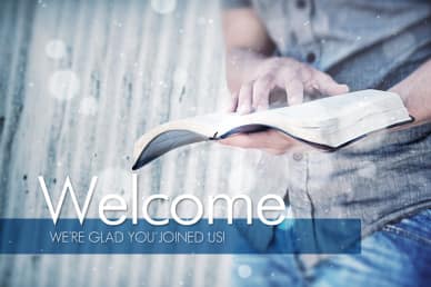 Bible Reading Welcome Video