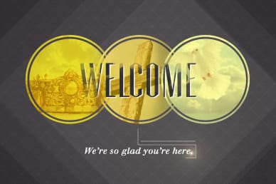 Welcome Church Motion Loops