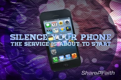 iPhone Silence Your Phone Motion Loop