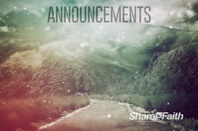 What is Your Path Christian Announcements Video