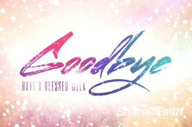 Christmas Revolution Ministry Goodbye Church Service Video Loop