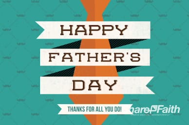 Father's Day Thanks Christian Introduction Video