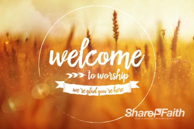 Bless the Lord Christian Welcome Motion Video