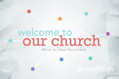 Community Groups Ministry Welcome Background Video
