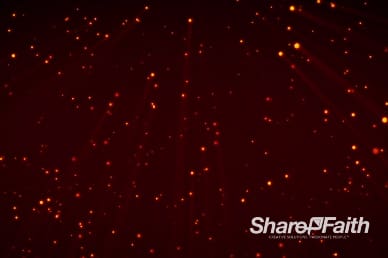 Red Snow Lights Ministry Worship Background Video