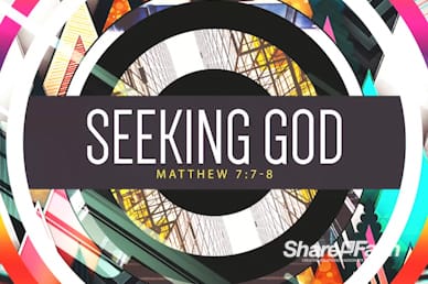 Seeking God Sermon Intro Motion Loop