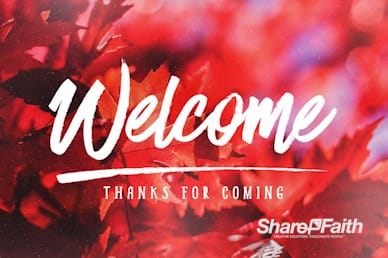 Happy Thanksgiving Wishes Welcome Motion Graphic