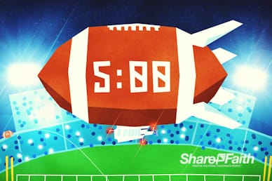Super Sunday Big Game Church Countdown Timer