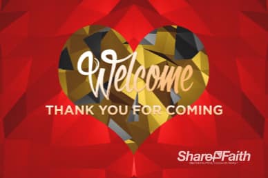 Create In Me A Pure Heart Welcome Church Motion Graphic