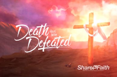 Death Has Been Defeated Easter Motion Graphic