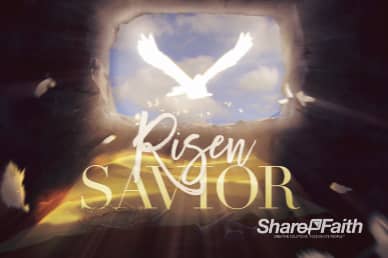 Risen Savior Easter Motion Graphic